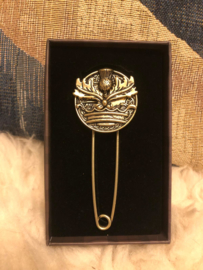 Schotse Distel Kilt pin