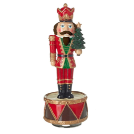 Notenkraker speeldoosje met Kerstboom