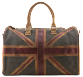 Weekendtas Union Jack Vintage
