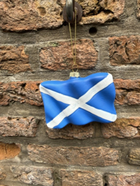 Wapperende Schotse vlag / Saltire