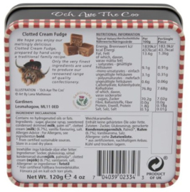 Och Aye the Coo Clotted Cream Fudge