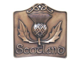 Scottish thistle ornament