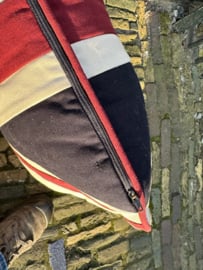 Vintage Union Flag kussen vierkant