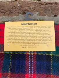 Lamswollen das  MacPherson Modern ruit
