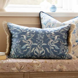 William Morris kussen Blauwtinten