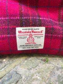 Harris Tweed Fucsia ruitjes