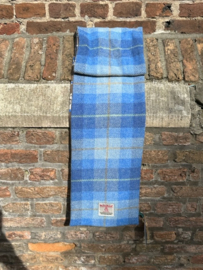 Harris Tweed Sjaal Lichtblauwe ruit