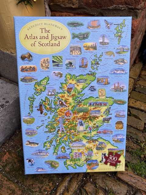 Puzzel The Atlas and Jigsaw of Scotland