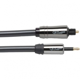 QED  Performance Toslink to Mini Toslink Graphite