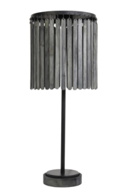 Tafellamp Ø30x78 cm GULAG hout zwart-zwart
