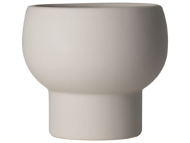 BLOEMPOT Ø13X11,6CM BEIGE