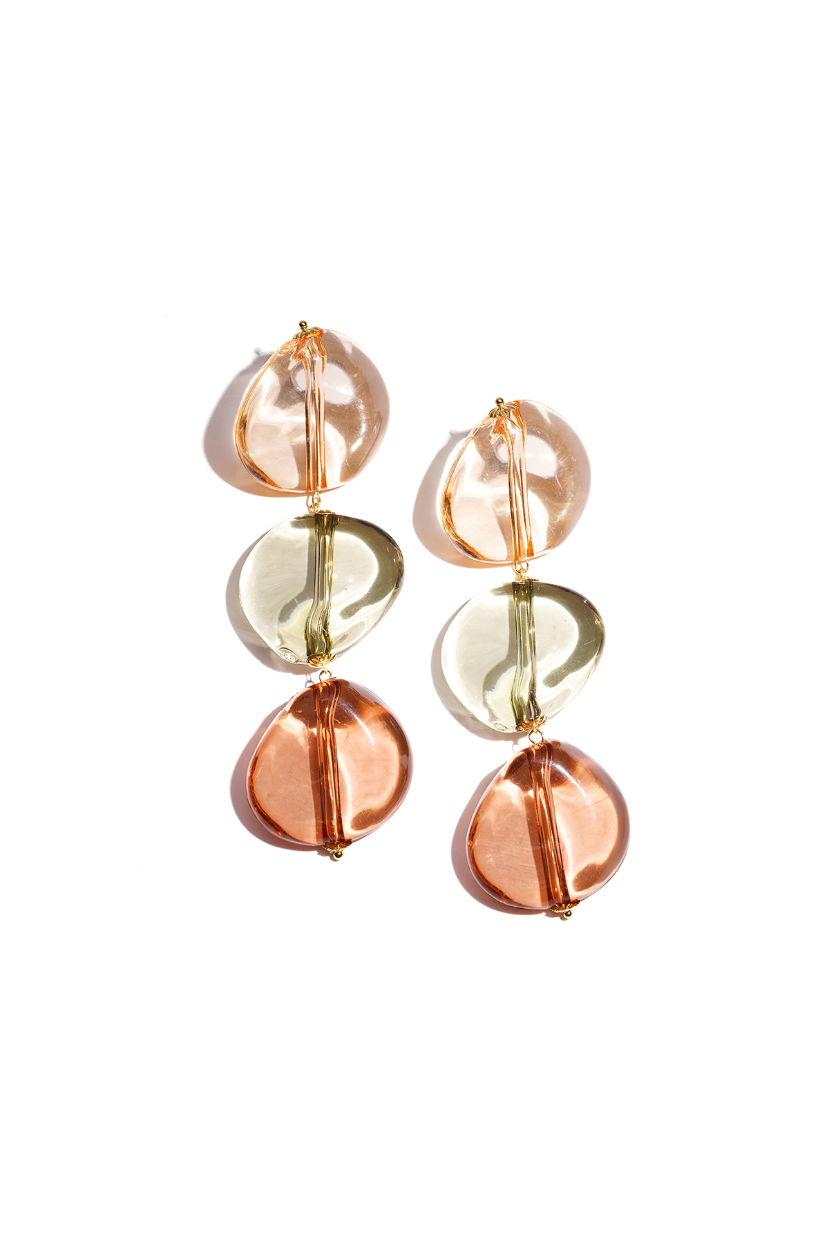 A Colorful Day oorbellen Khaki