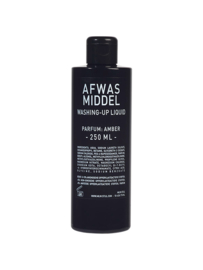 Afwasmiddel 250 ml zwarte glans parfum Amber