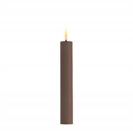 Mocca  LED Dinner Candle D: 2,2 * 15 cm (2 pcs.)