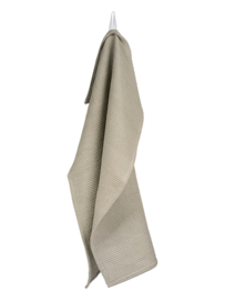 Gastendoek Wafel organic cotton beige-taupe