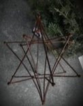 3d ster rusty 21 cm hoog