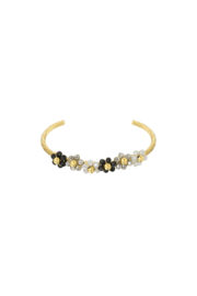 Bloom Bangle armband - grijs