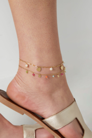 Anklet technicolor treasure