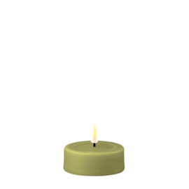 Waxinelichtje Wax LED Jumbo Olive  Green (2 stuks)