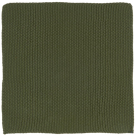 Dish cloth Mynte dark green knitted