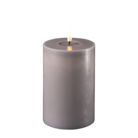 Grey LED Candle D: 10 * 15cm