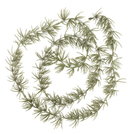 Artificial cedar garland