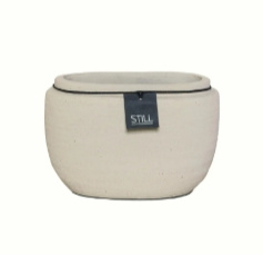 Oval Neck M Beige
