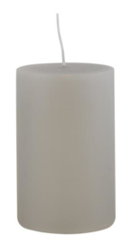Pillar candle grey