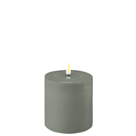 Salvie Green LED Candle D: 10 * 10 cm