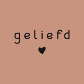 Tegeltje - Geliefd