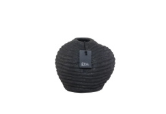 Organic Curve Vase S Black Series