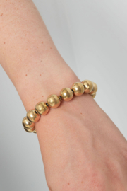 Armband big bold type - Goud kleur