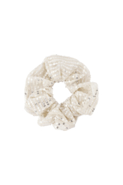 Glitter scrunchie - champagne