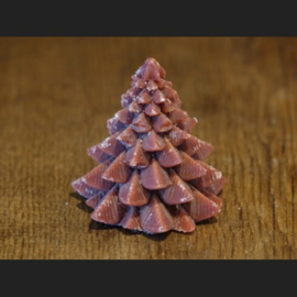 Amberblok 3D Kerstboom - Amber