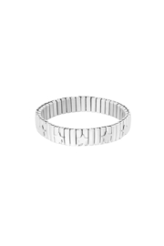 Statement star bracelet - Silver color