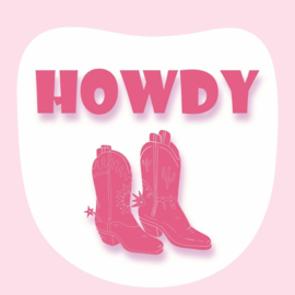 Tegeltje - Howdy