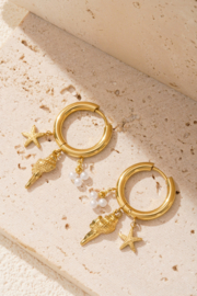 Sea life earrings