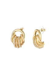Oorbellen party must - Goud kleur