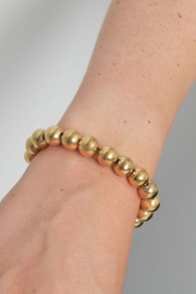 Armband medium bold type - Goud kleur