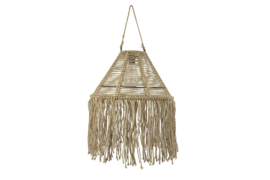 Hanglamp LED solar ro Tobias naturel