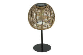Tafellamp solar LED Hadia naturel-L