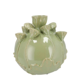Mara pistache vase bol lotus