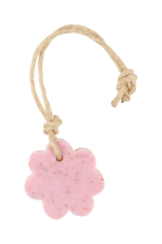 Zeephanger Bloem 50 gram oud roze met zemelen parfum roos