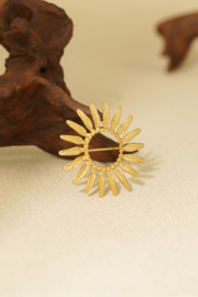 Broche sun perfect - Goud kleur