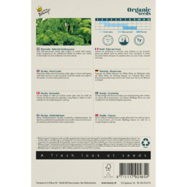 Peterselie gekrulde donkergroene, Petroselinum crispum Biologisch