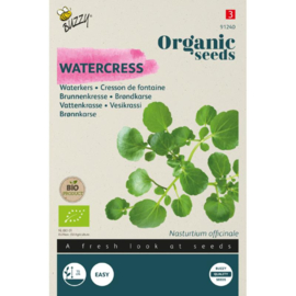 Waterkers, Nasturtium officinale Biologisch