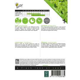 Pluksla snijsla 'Australische Gele', Lactuca sativa