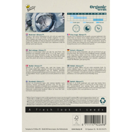 Rode kool 'Klimaro F1', Brassica oleracea Biologisch