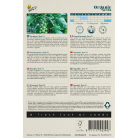 Spruitkool 'Doric F1', Brassica oleracea Biologisch