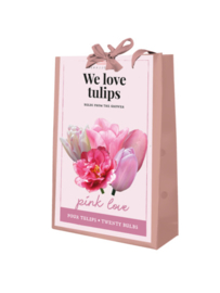 Cadeau verpakking Tulipa Pink Love